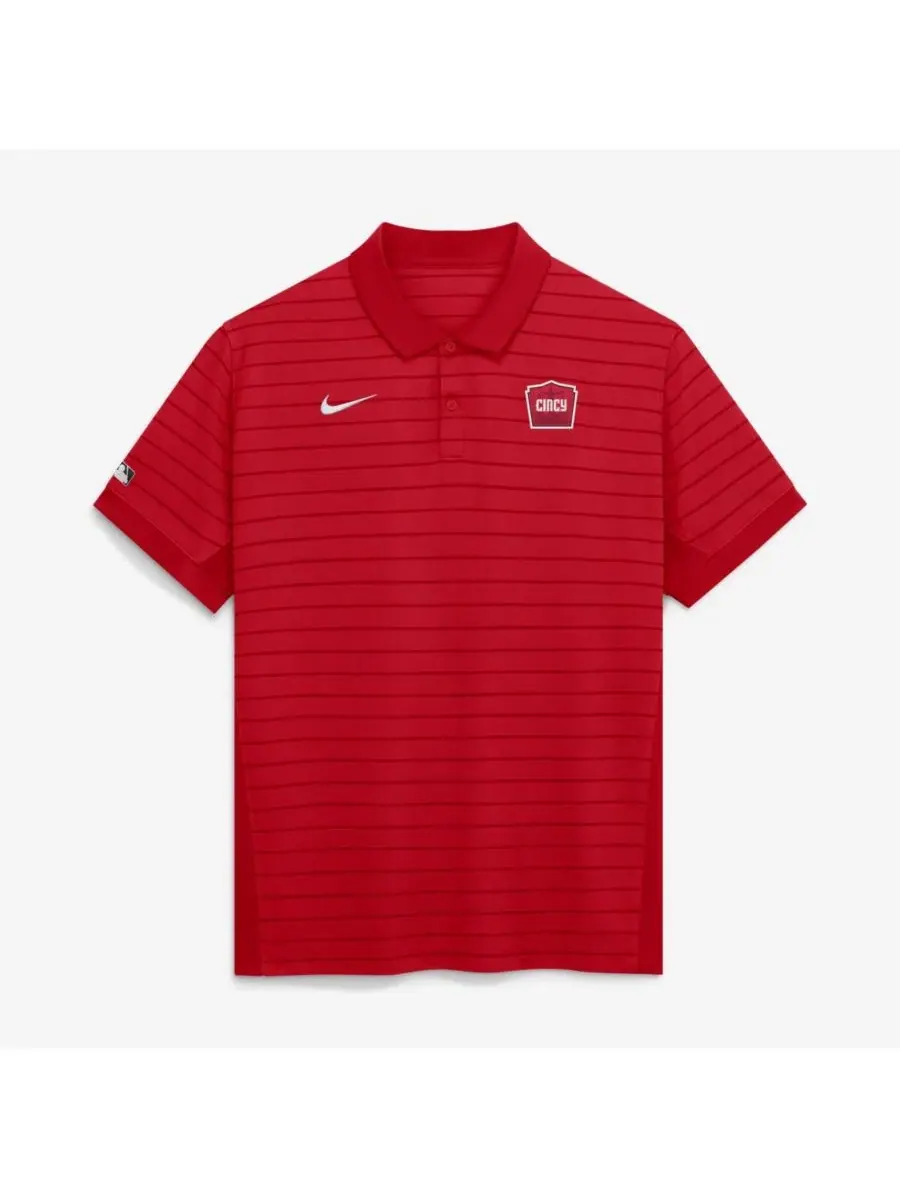 Мужское поло Nike Cincinnati Reds с технологией Dri-FIT