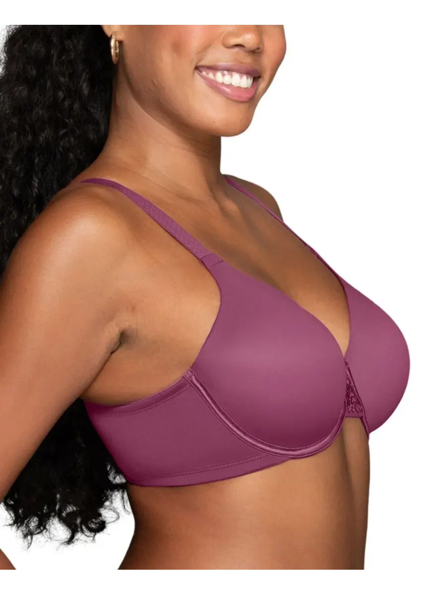 Бюстгальтер с контурными чашками Beauty Back Smoothing Vanity Fair Lingerie, Raspberry Haze — изображение 2 из 3
