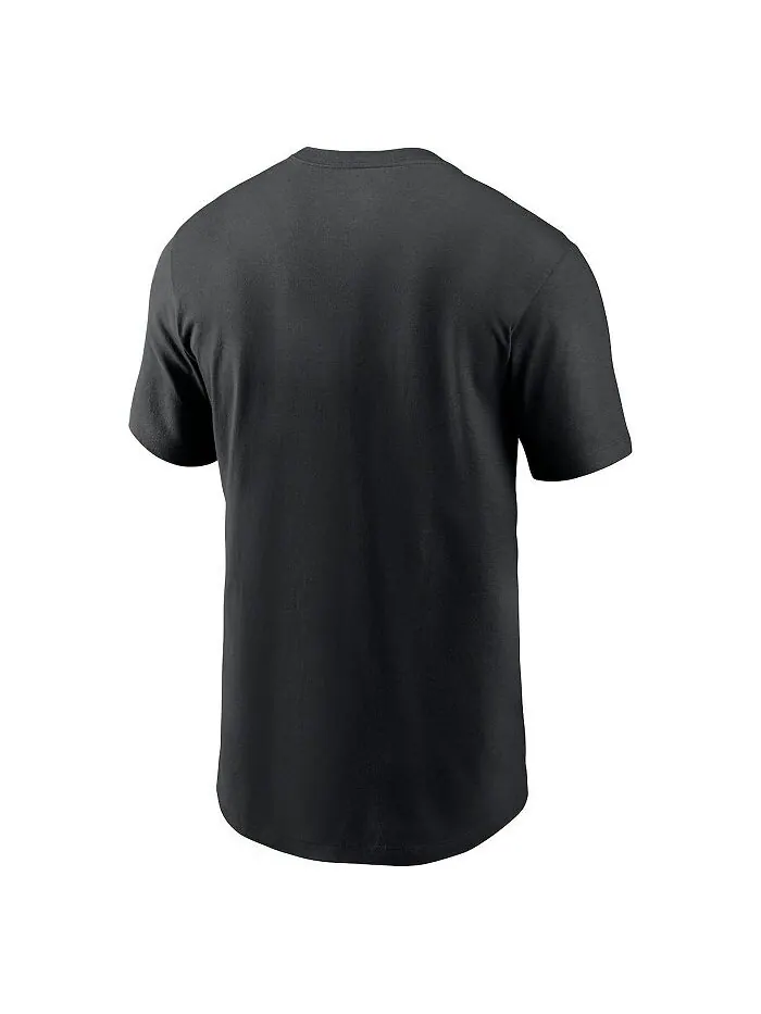 Мужская черная футболка Arizona Cardinals Division Essential Nike — изображение 2 из 3, черный