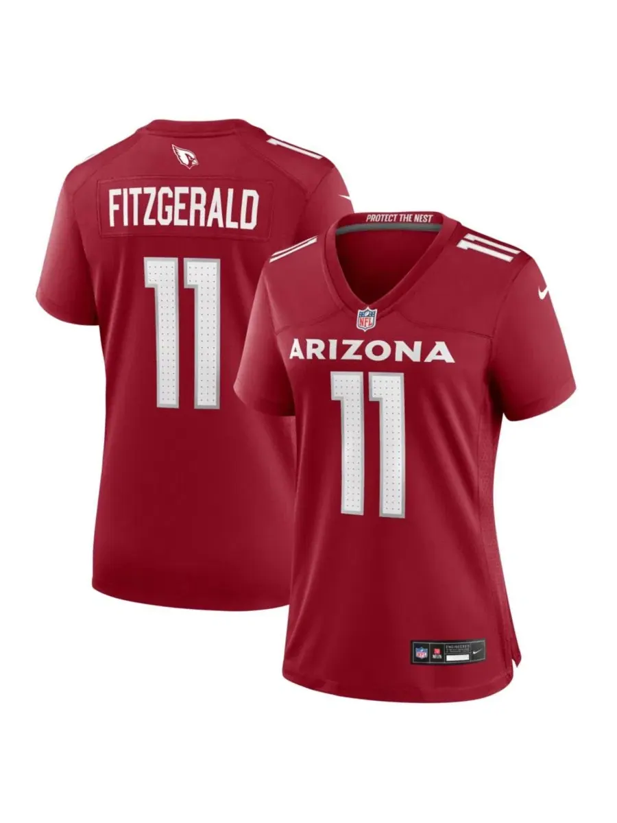 Женская футболка Nike Larry Fitzgerald Arizona Cardinals Team Retired Game Jersey Nike