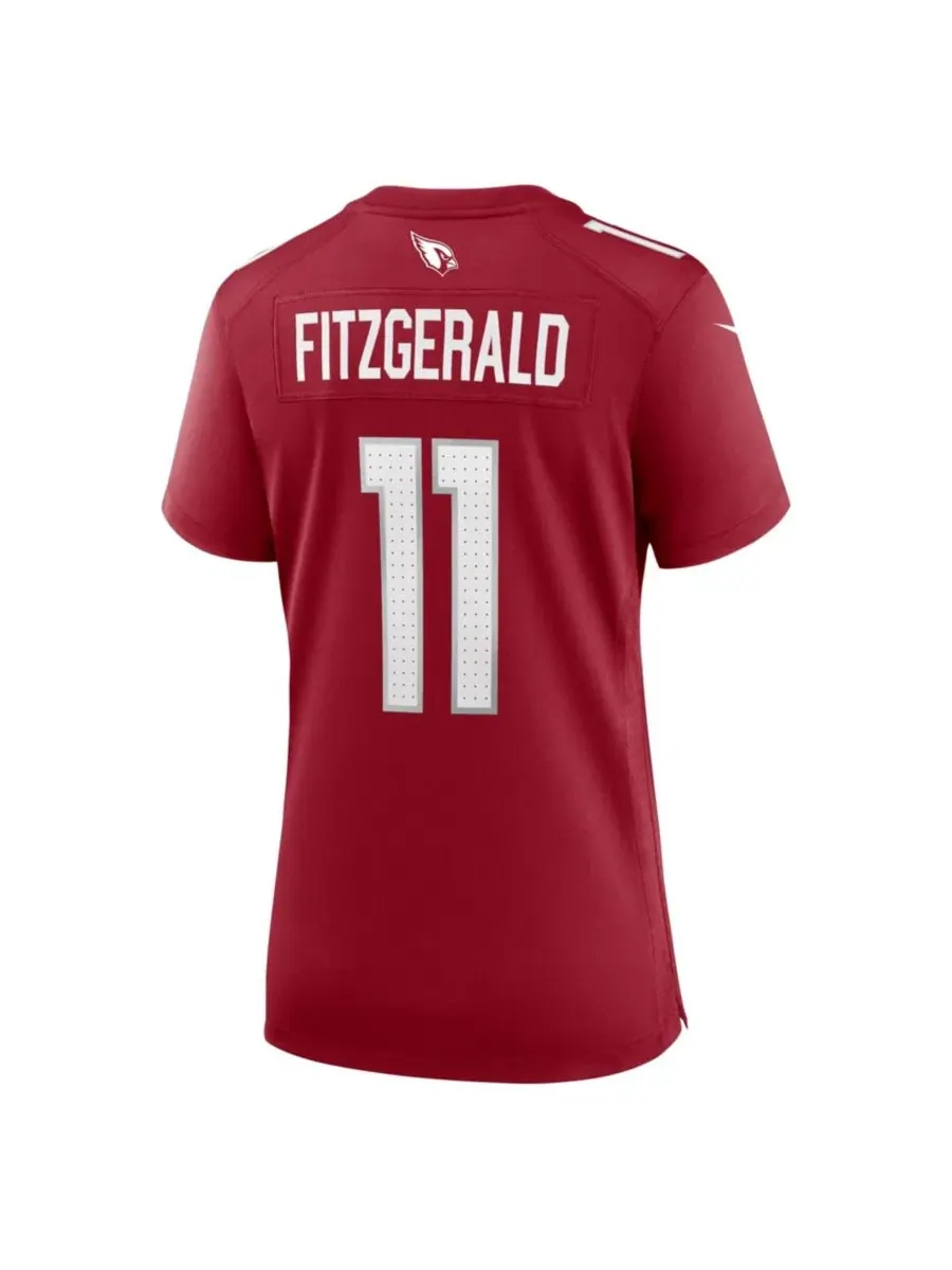 Женская футболка Nike Larry Fitzgerald Arizona Cardinals Team Retired Game Jersey Nike — изображение 2 из 5, красный