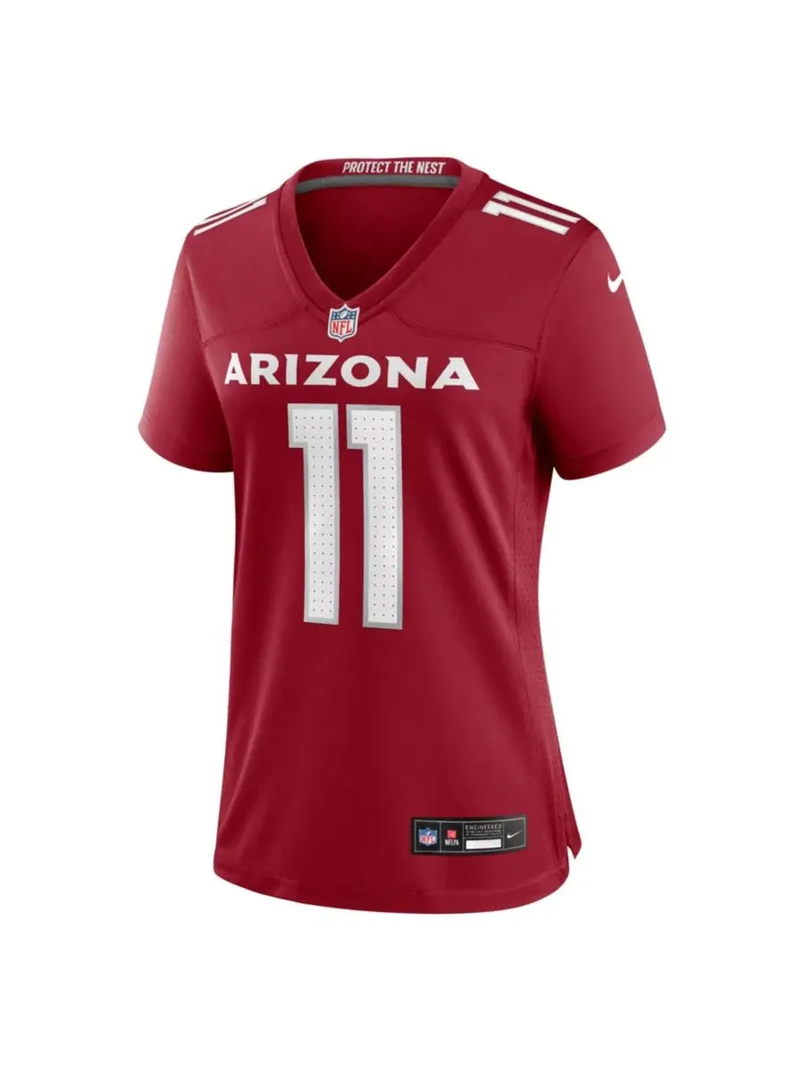 Женская футболка Nike Larry Fitzgerald Arizona Cardinals Team Retired Game Jersey Nike — изображение 3 из 5, красный