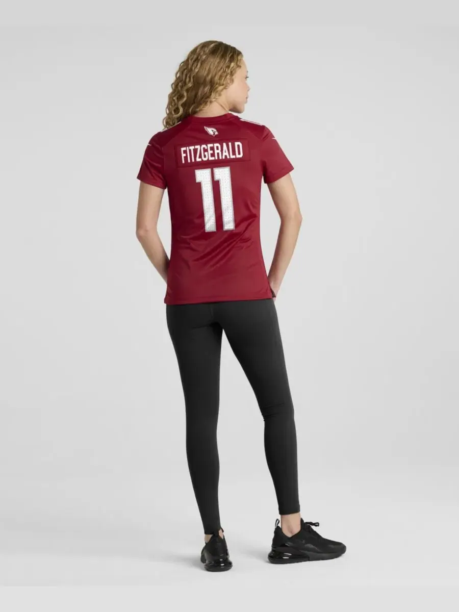 Женская футболка Nike Larry Fitzgerald Arizona Cardinals Team Retired Game Jersey Nike — изображение 5 из 5, красный