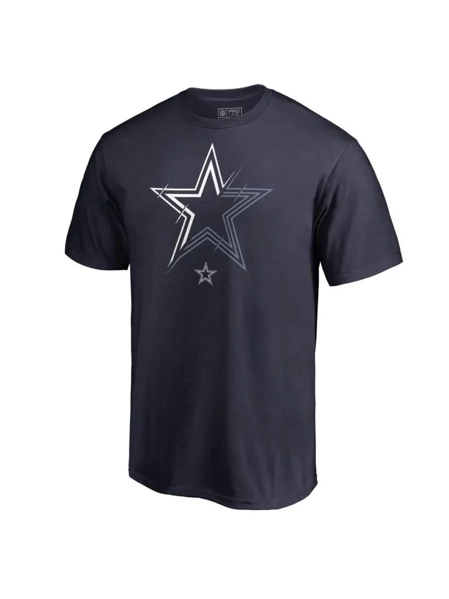 Fanatics Mto Label Мужская темно-синяя футболка Dallas Cowboys с рентгеновским принтом — изображение 3 из 3, темно-синий
