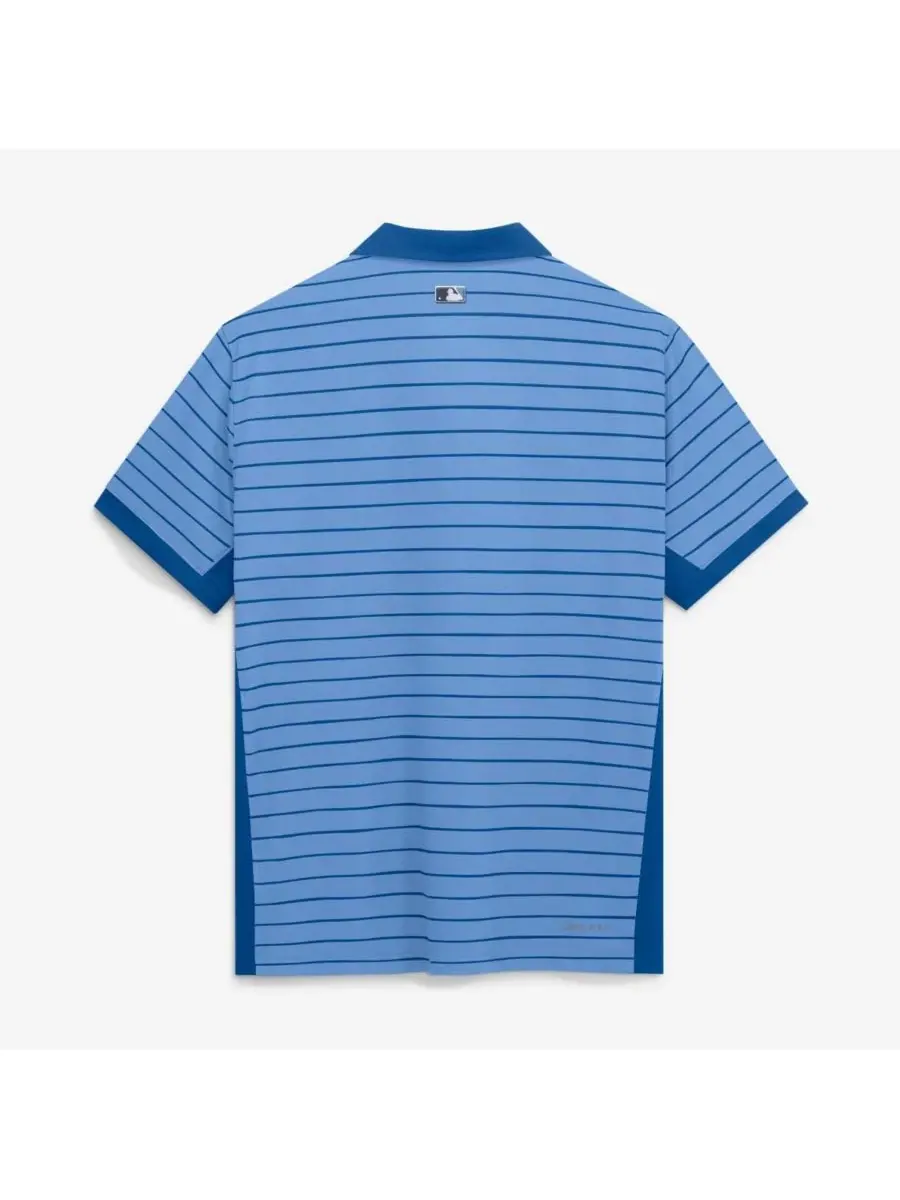 Поло Nike с длинным рукавом, с принтом, Tampa Bay Rays Authentic Collection Striped Victory Dri-FIT — изображение 2 из 2