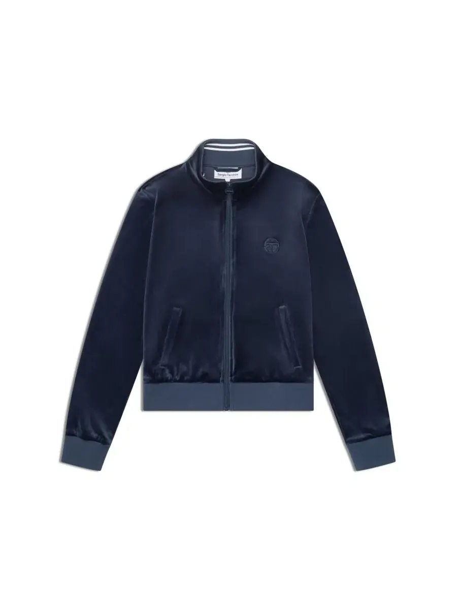 Женская куртка-тренч из велюра с вышивкой Nuvola Sergio Tacchini, Key Largo — изображение 2 из 4