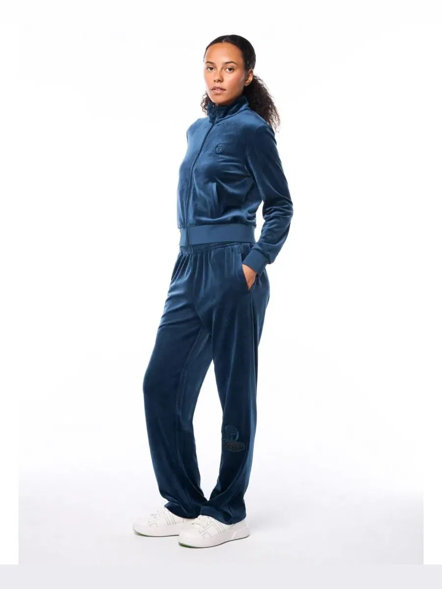 Женская куртка-тренч из велюра с вышивкой Nuvola Sergio Tacchini, Key Largo — изображение 4 из 4