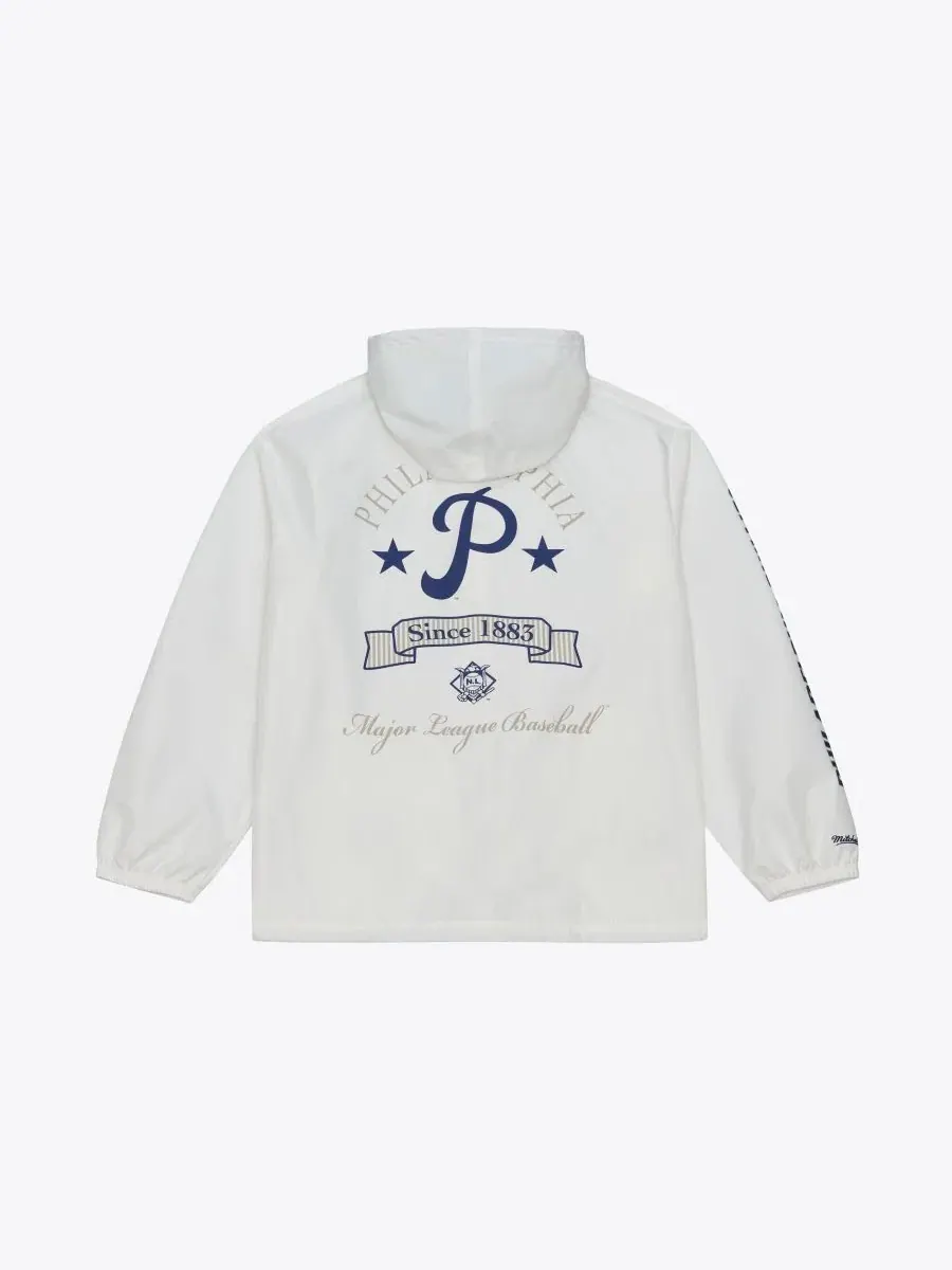Ветровка худи с капюшоном Yacht Rock Coaches Philadelphia Phillies Mitchell & Ness