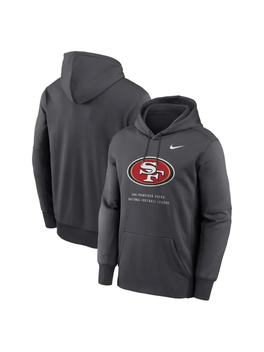 Худи Nike San Francisco 49ers Toss Sweep Therma-FIT