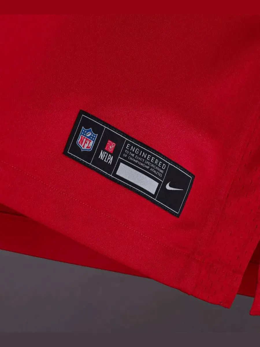 Мужская футболка Nike Kyle Pitts Sr. Atlanta Falcons Game Jersey — изображение 4 из 7, красный