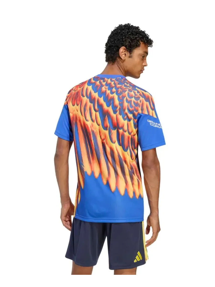 Предматчевая футболка с коротким рукавом, slim fit, Climacool, Club America 2026/27 Home adidas — изображение 2 из 6, синий