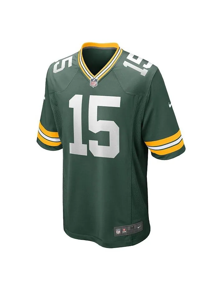 Мужское джерси для игроков в отставке Bart Starr Green Green Bay Packers Nike — изображение 3 из 4, зеленый