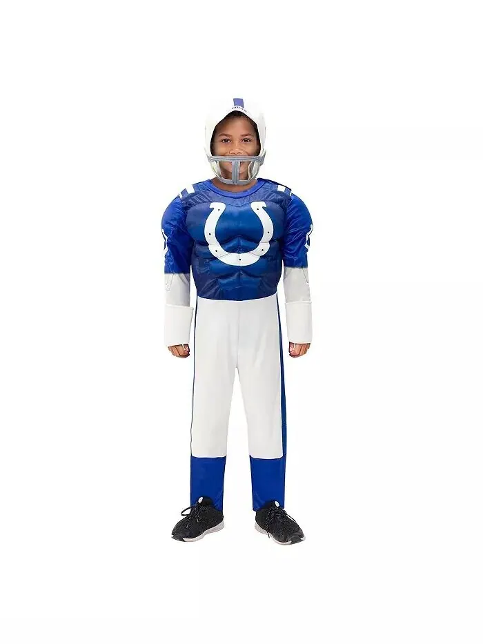 Костюм для игрового дня Big Boys Royal Indianapolis Colts Jerry Leigh — без цвета