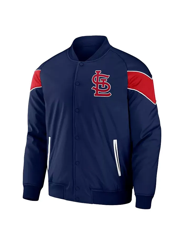 Мужская бейсбольная куртка на молнии Darius Rucker Collection by Navy St. Louis Cardinals с — изображение 2 из 3
