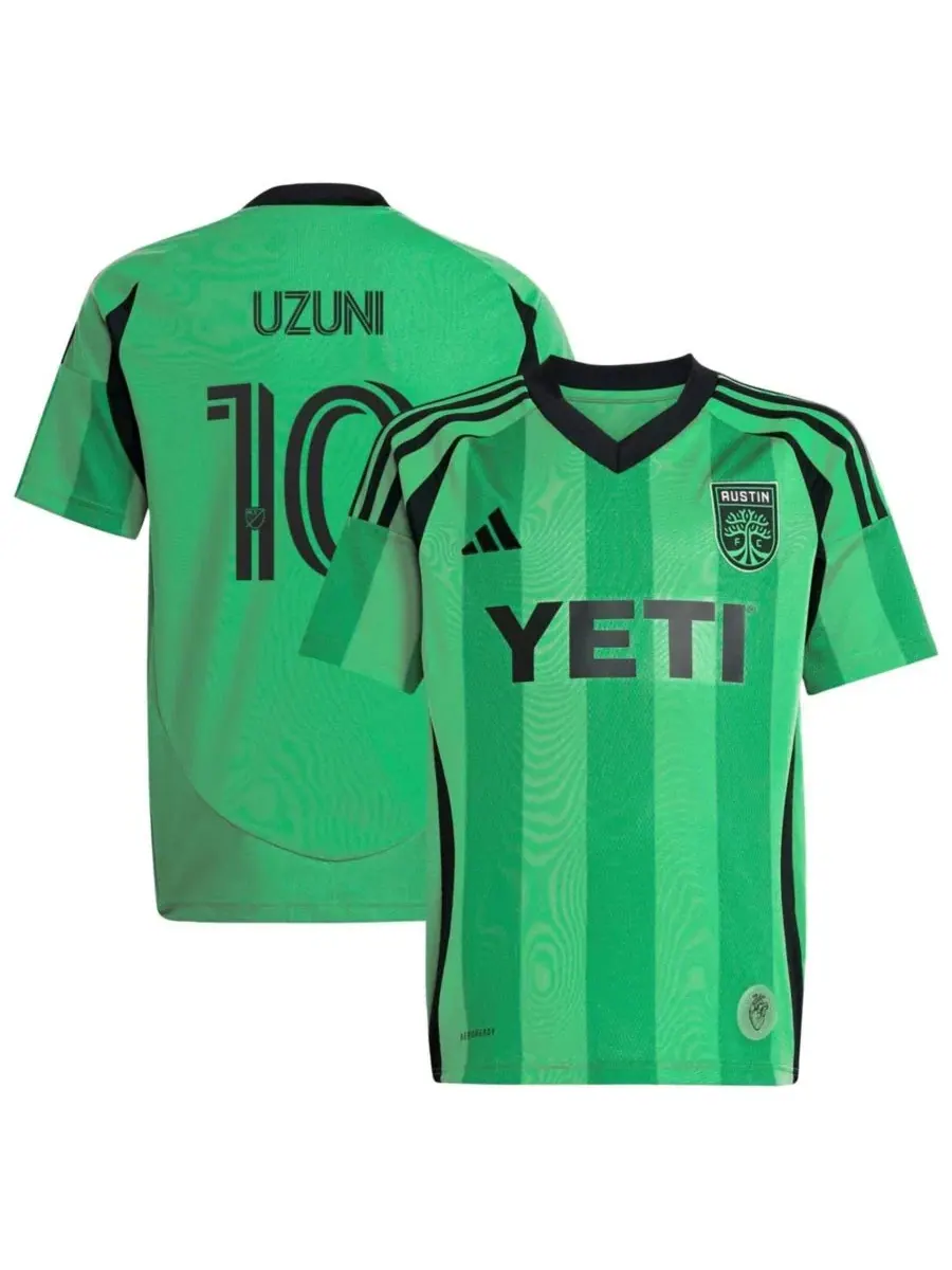 Футболка Myrto Uzuni Austin FC 2025 The Heartbeat Kit Replica Jersey adidas