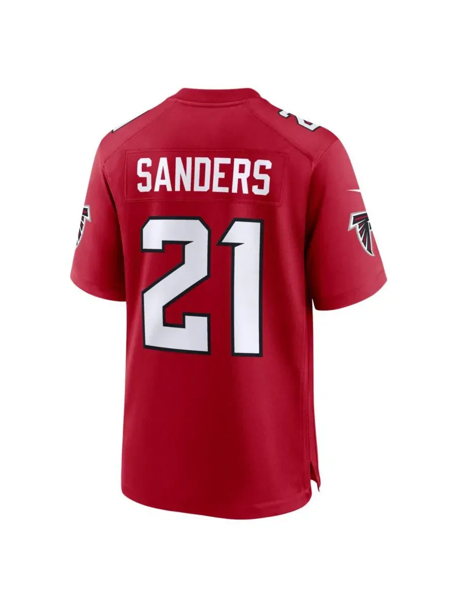 Игровая футболка Deion Sanders Atlanta Falcons Retired Player Game Jersey Nike — изображение 2 из 3, красный