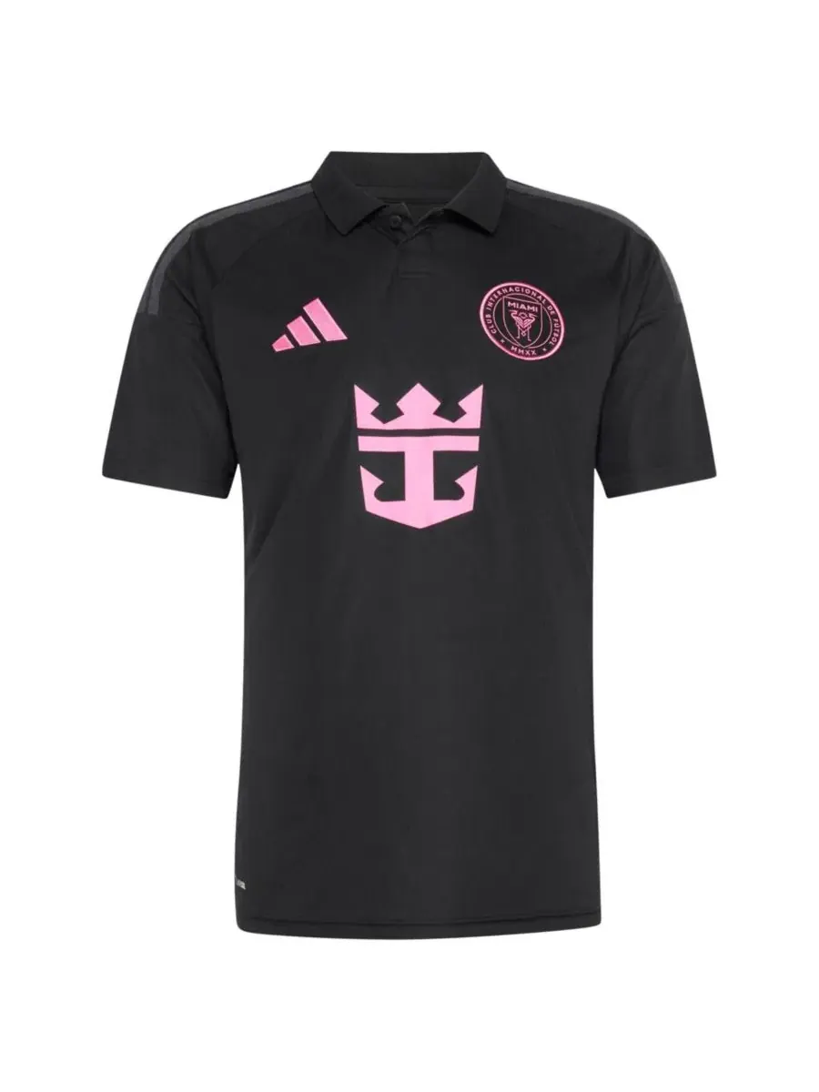 Футболка с длинным рукавом Rodrigo De Paul Black Inter Miami CF 2026 Presagio Replica Jersey adidas — изображение 2 из 3