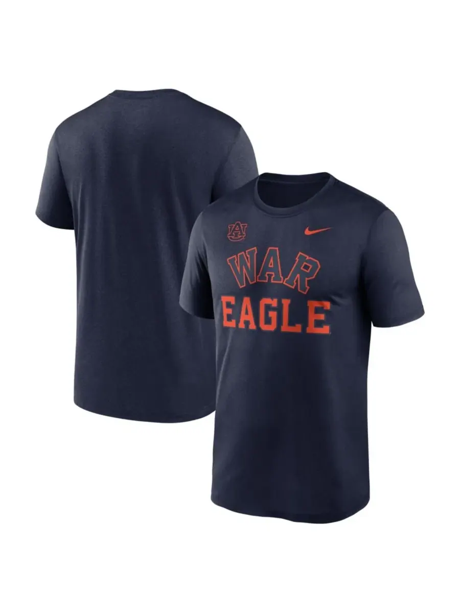 Футболка Nike Dri-FIT с принтом Auburn Tigers Primetime Arch Mantra Legend