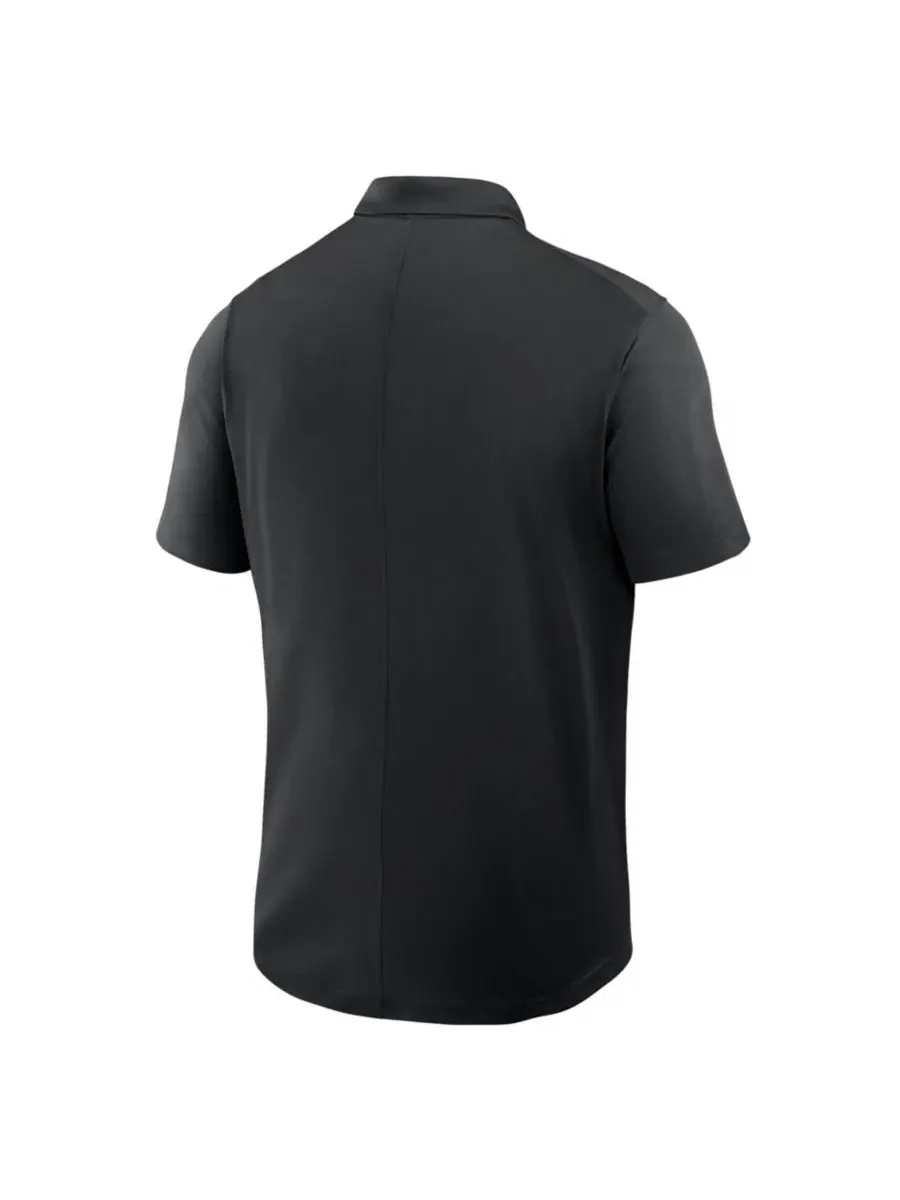 Поло с принтом Dri-FIT Nike — изображение 3 из 3, черный