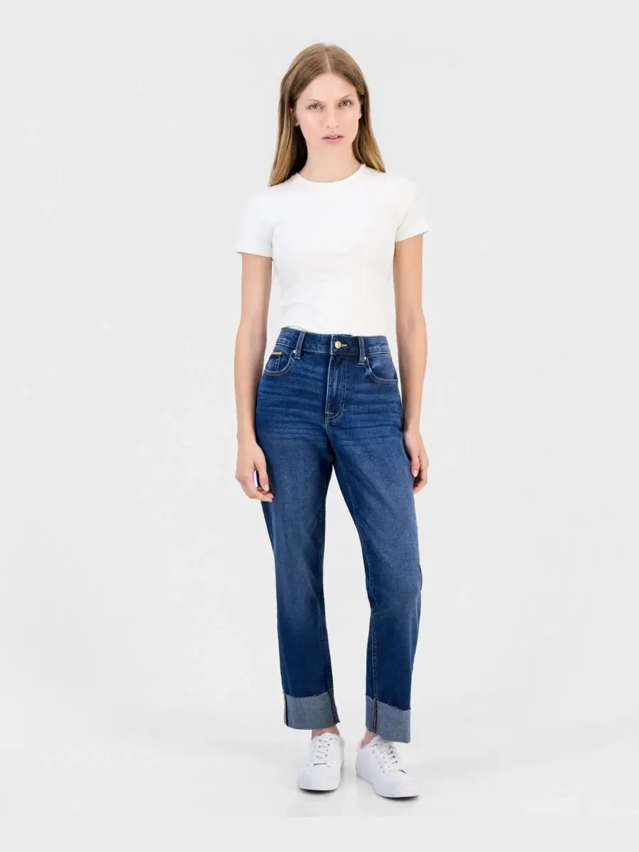 Джинсы прямого кроя с манжетами Nautica, Ruthie Wash — изображение 1 из 6