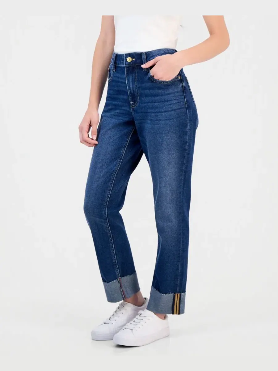 Джинсы прямого кроя с манжетами Nautica, Ruthie Wash — изображение 2 из 6