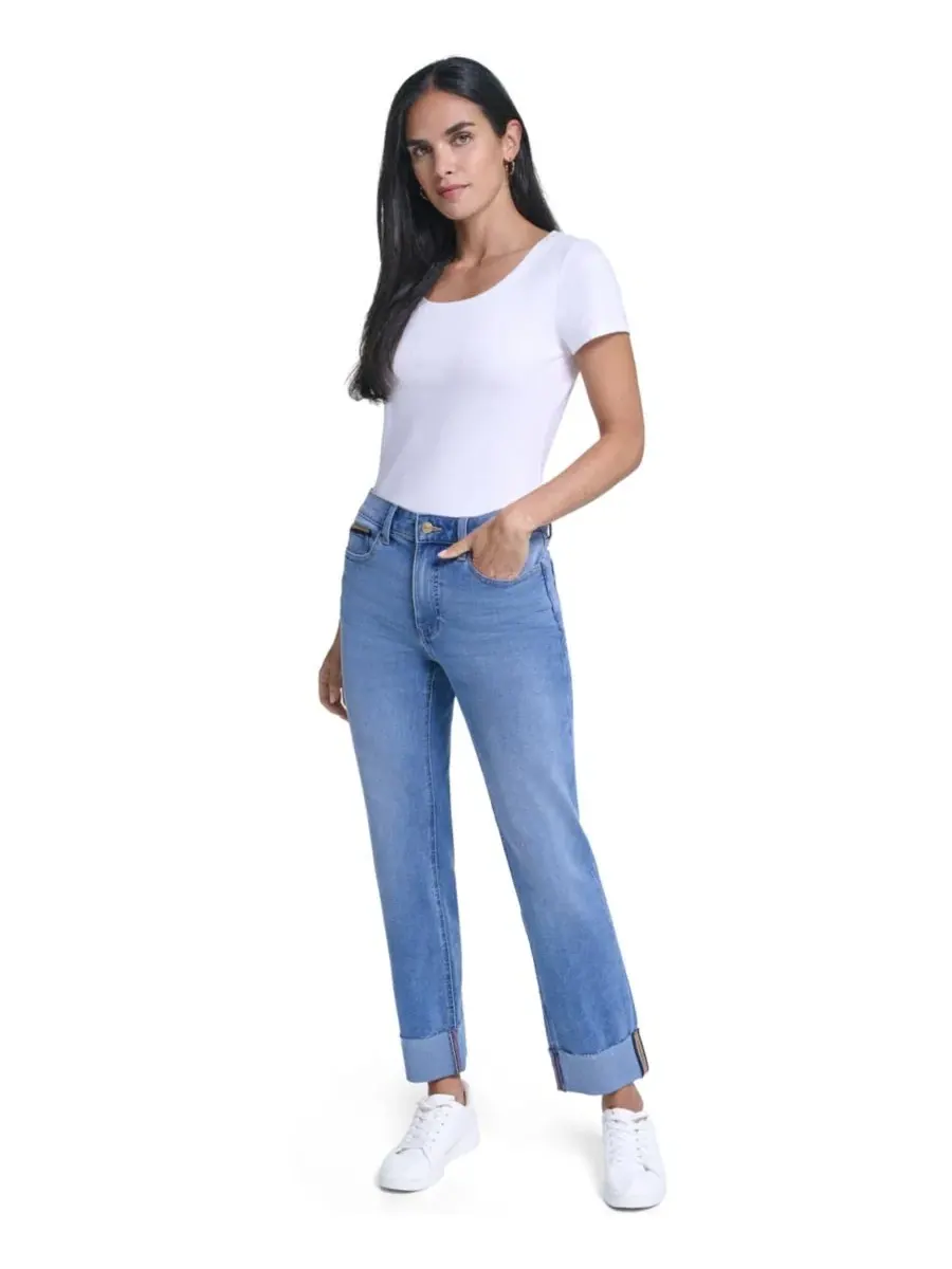 Джинсы прямого кроя с манжетами Nautica, Emerson Wash — изображение 2 из 7