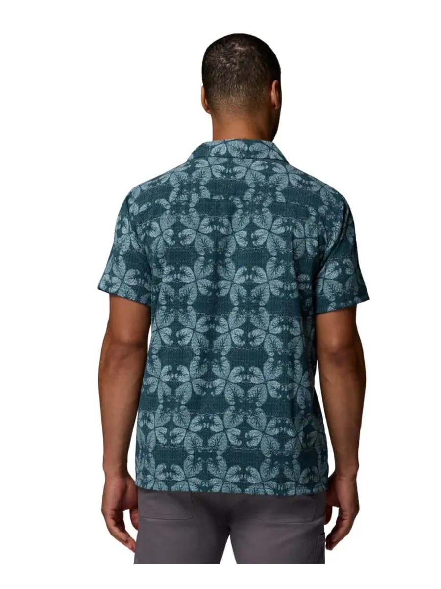 Мужская рубашка Columbia Utilizer Printed Camp Shirt, Everblue/Floreidoscope — изображение 6 из 6