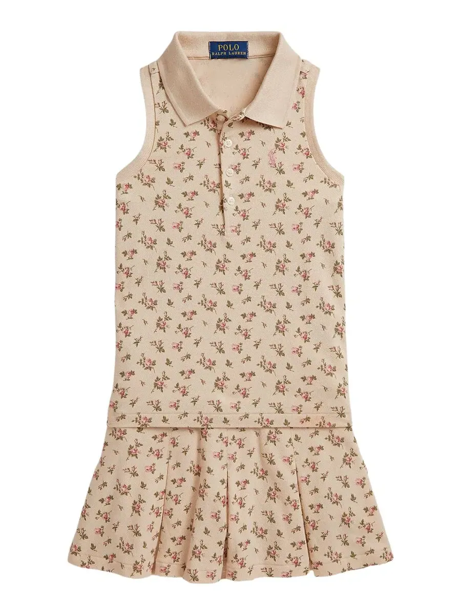 Комплект из поло и юбки-шорт с флоральным принтом Polo Ralph Lauren, Beatty Floral