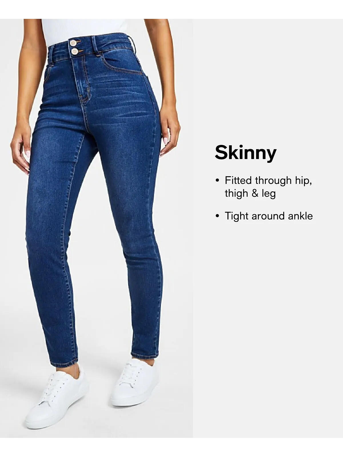 Женские джинсы-скинни lizzie с низкой посадкой Lucky Brand — изображение 5 из 5, мульти