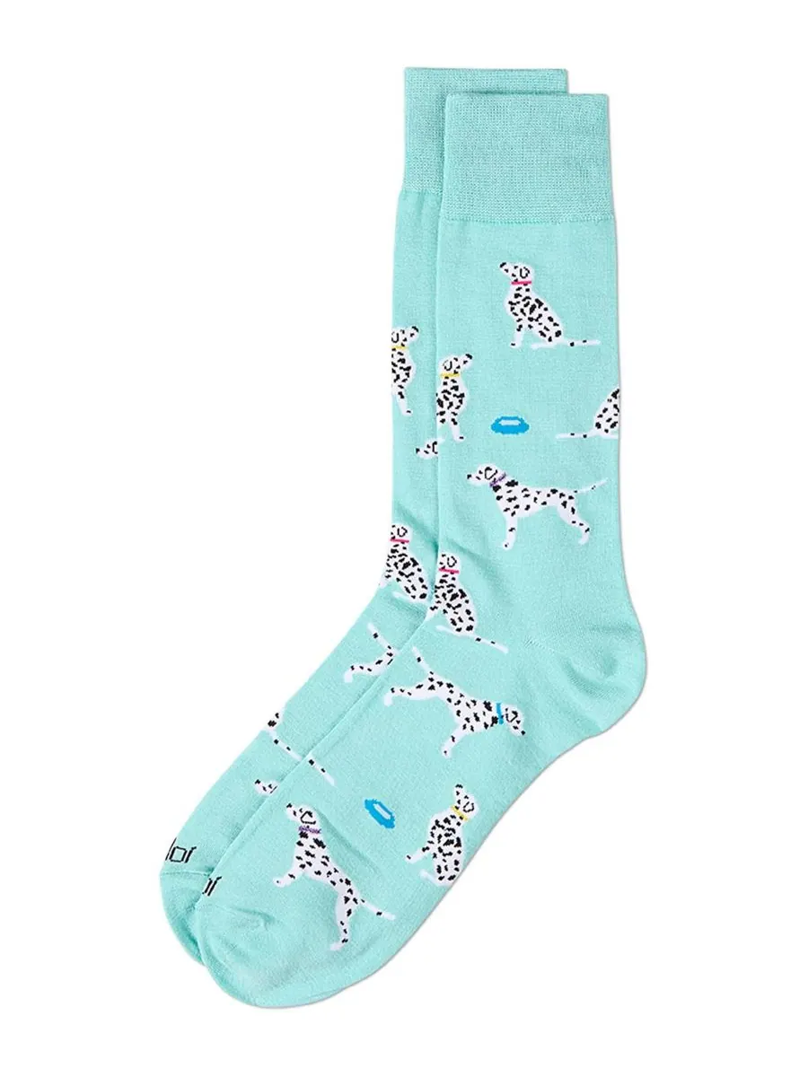 Мужские носки с рисунком далматинца MeMoi, Capri Breeze — изображение 2 из 3