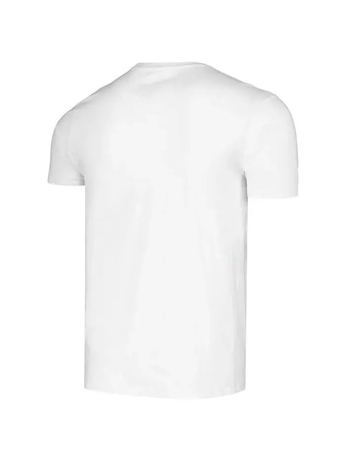 Мужская и женская футболка «Белые стражи галактики» с панелями из енота-ракеты Mad Engine — изображение 3 из 3