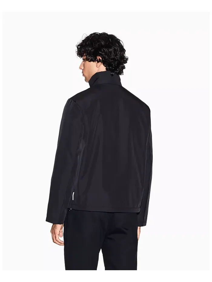 Мужская спортивная куртка из полиэстера с флисовой подкладкой A|X Armani Exchange — изображение 4 из 5