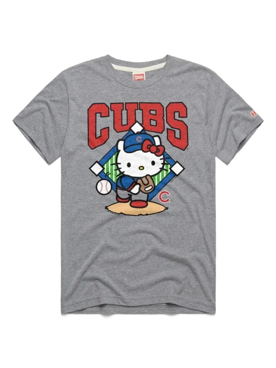 Футболка с принтом Hello Kitty Chicago Cubs Homage
