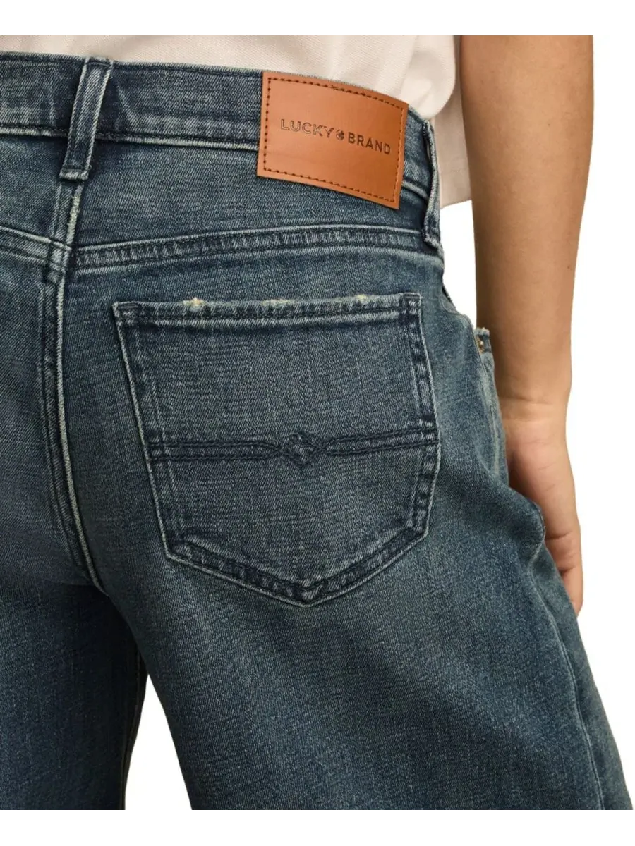 Джинсы с широкими штанинами, мидл-райз Lucky Brand, Set It Free Wash — изображение 6 из 6