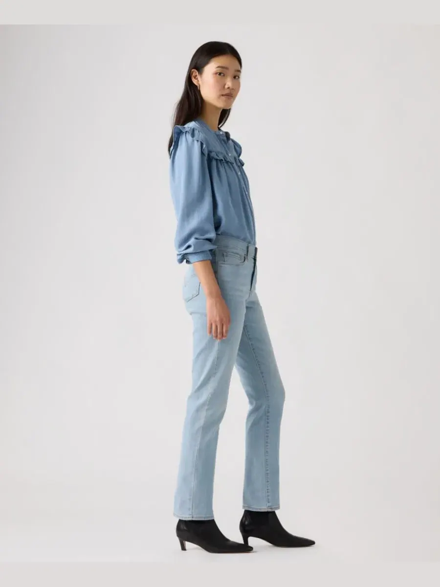 Джинсы прямого кроя с завышенной талией Levi's, Up And Away — изображение 3 из 5