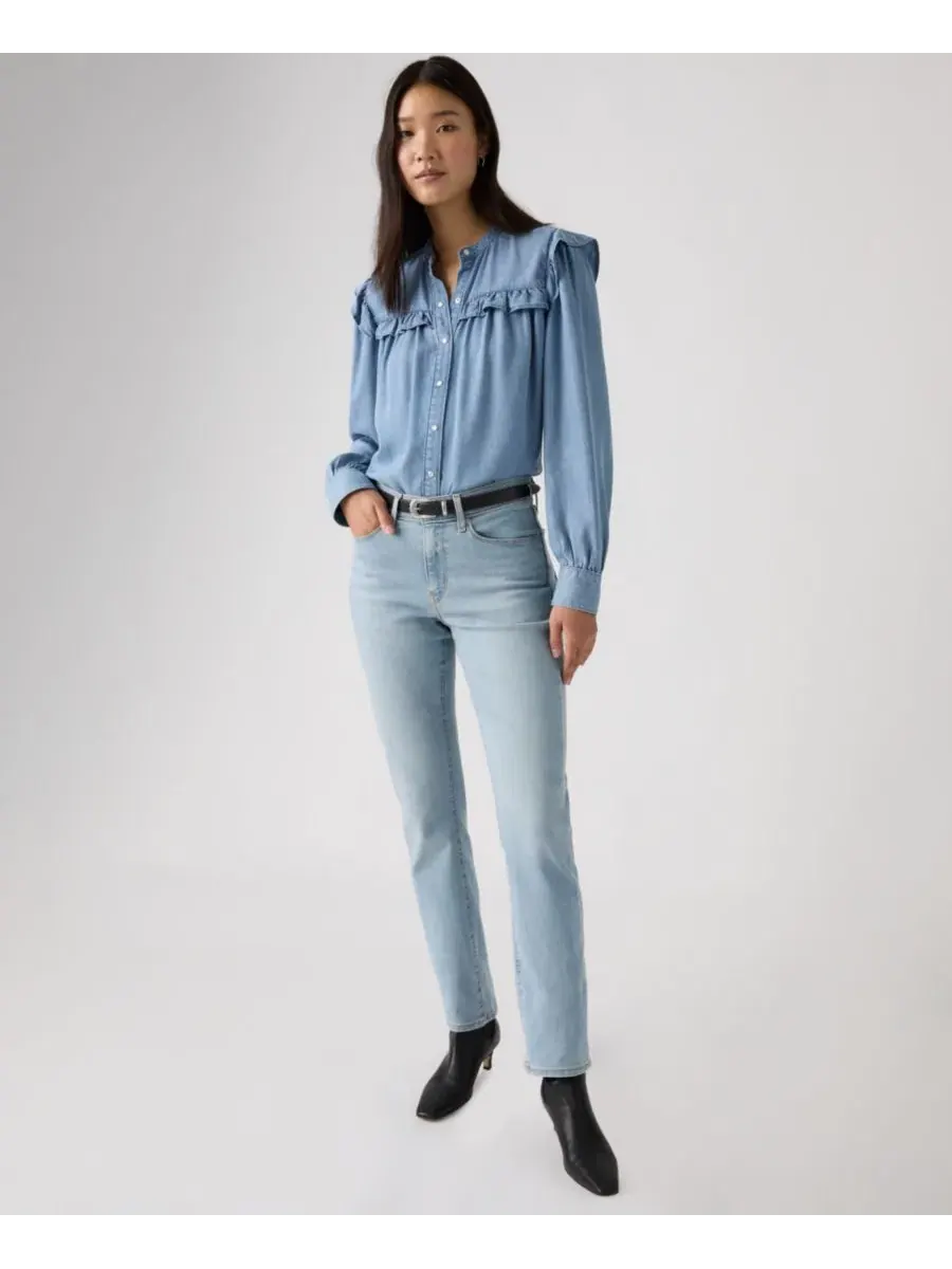 Джинсы прямого кроя с завышенной талией Levi's, Up And Away — изображение 4 из 5