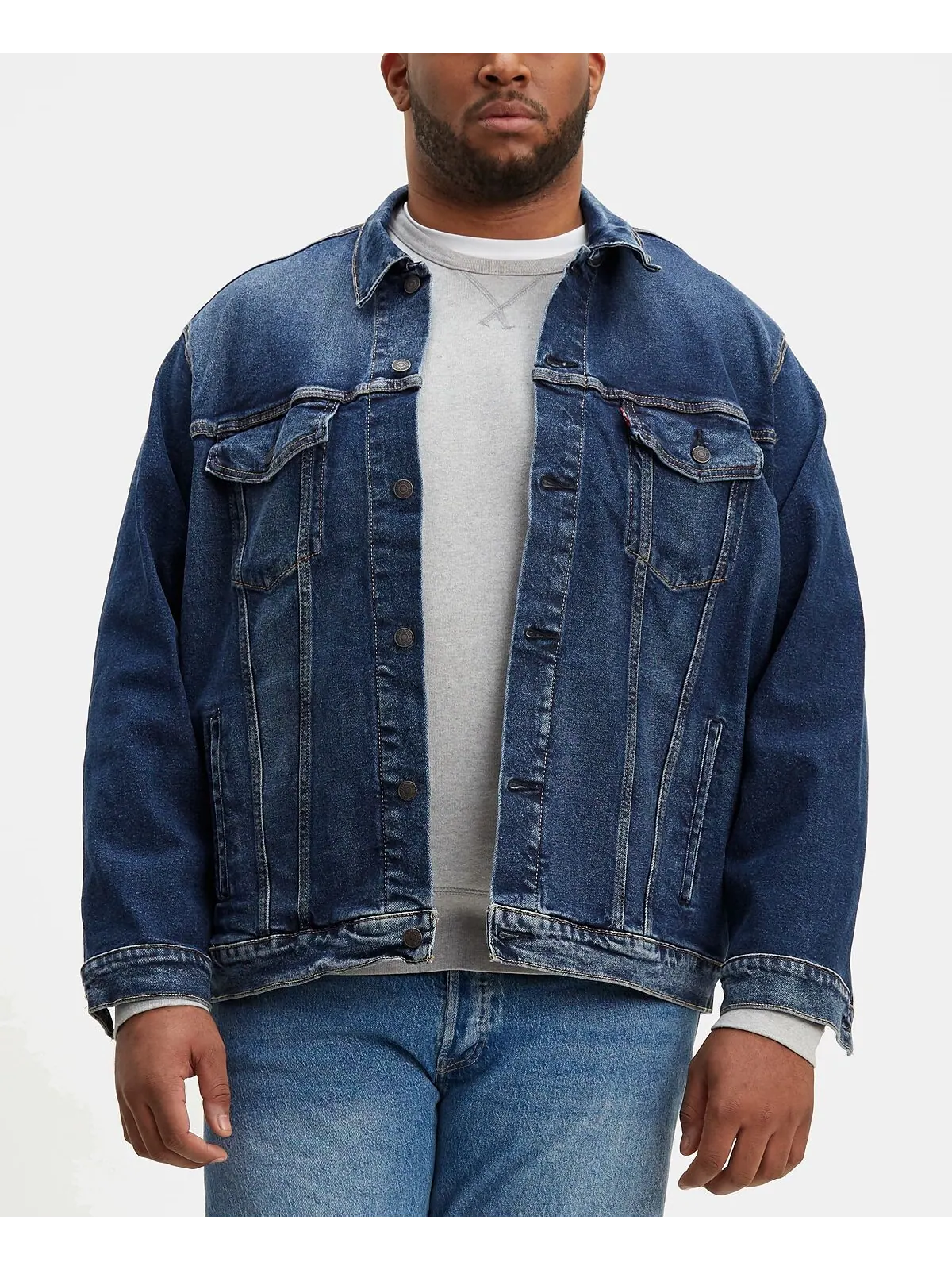 Куртка Levi's Big & Tall Stretch Denim