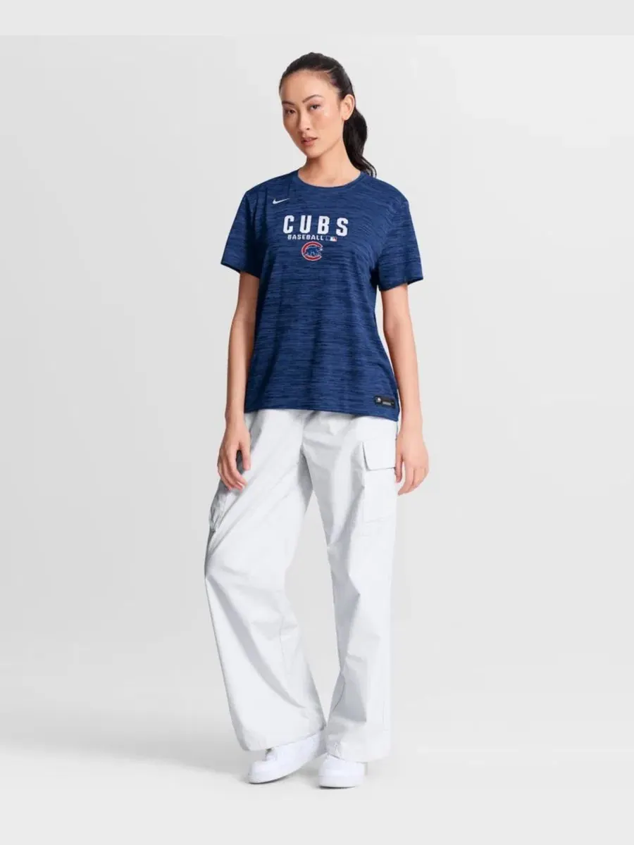 Футболка Nike Authentic Collection Velocity Dri-FIT с кросс-дизайном — изображение 3 из 3, королевский