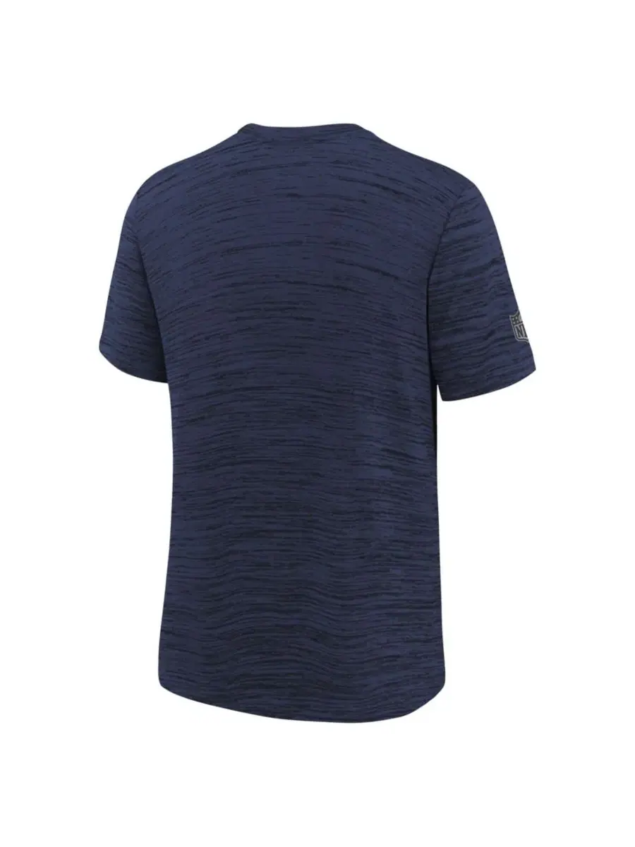 Футболка Nike Dallas Cowboys Sideline Velocity Dri-FIT — изображение 3 из 3, темно-синий