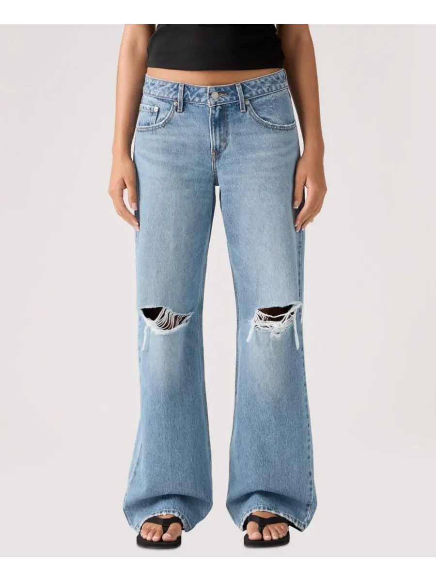 Джинсы Levi's с низкой посадкой и широкими прямыми штанинами, Shakey Ground