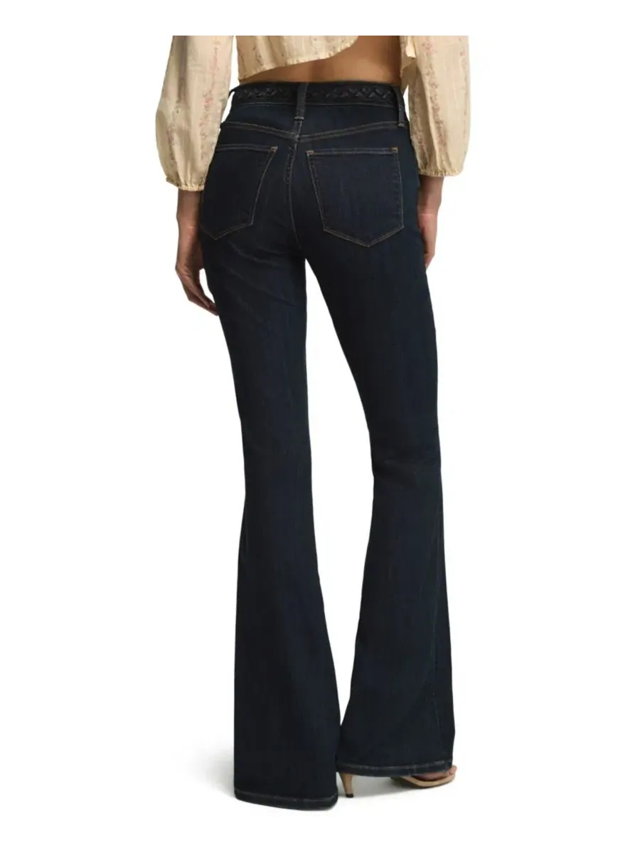 Джинсы расклешенные с высокой посадкой Stevie High-Rise Flare Lucky Brand, Dixie Darling Wash — изображение 5 из 6