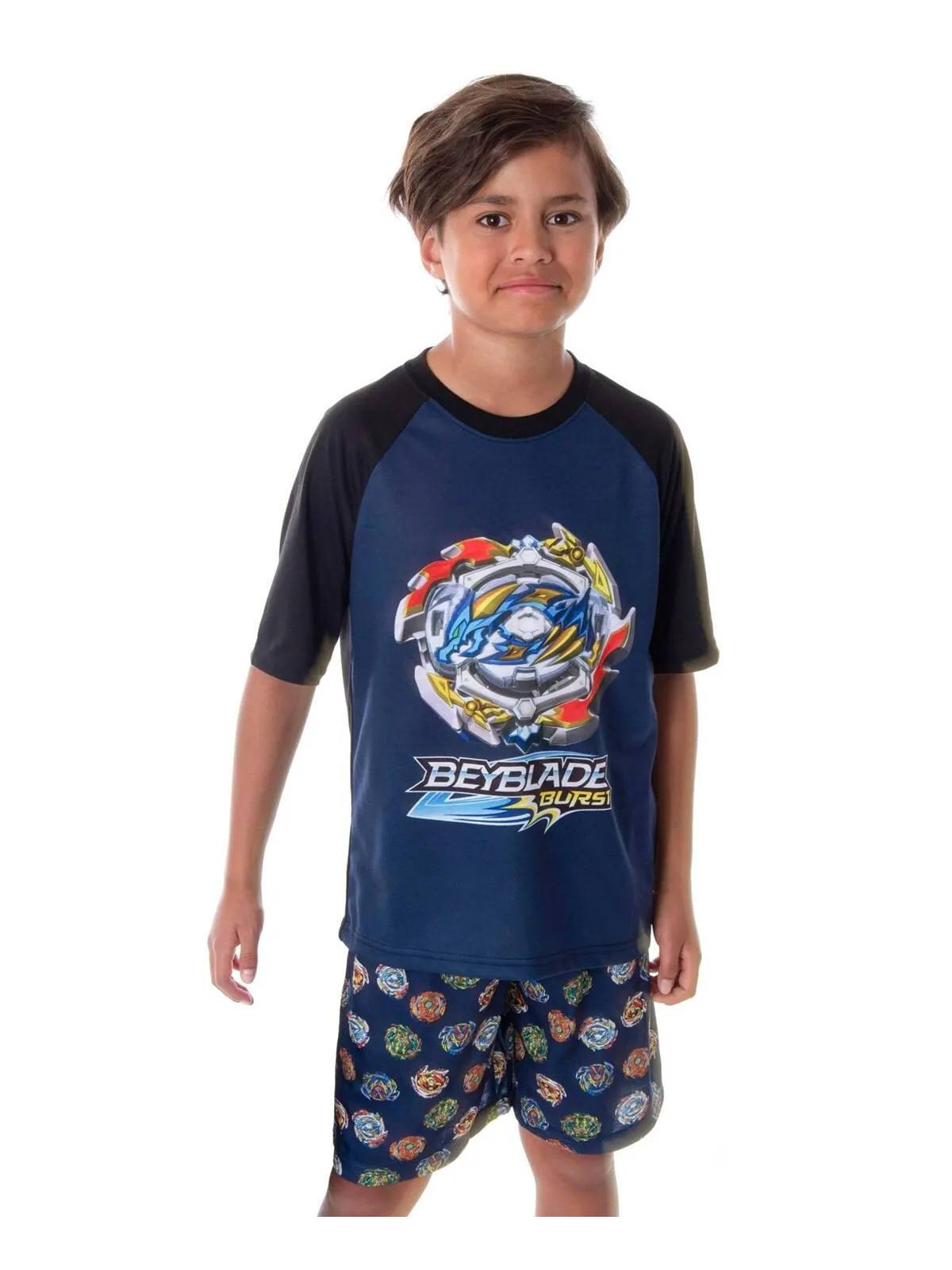 Комплект пижамы Beyblade, 2 предмета — синий