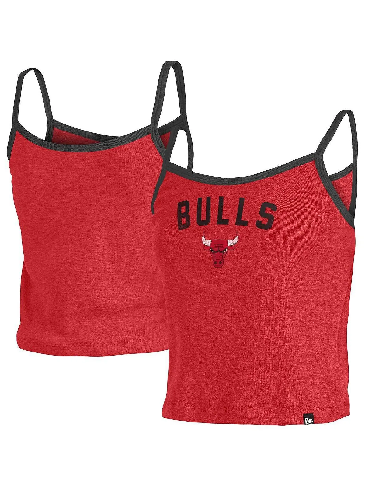 Женская майка Red Chicago Bulls на тонких бретелях New Era