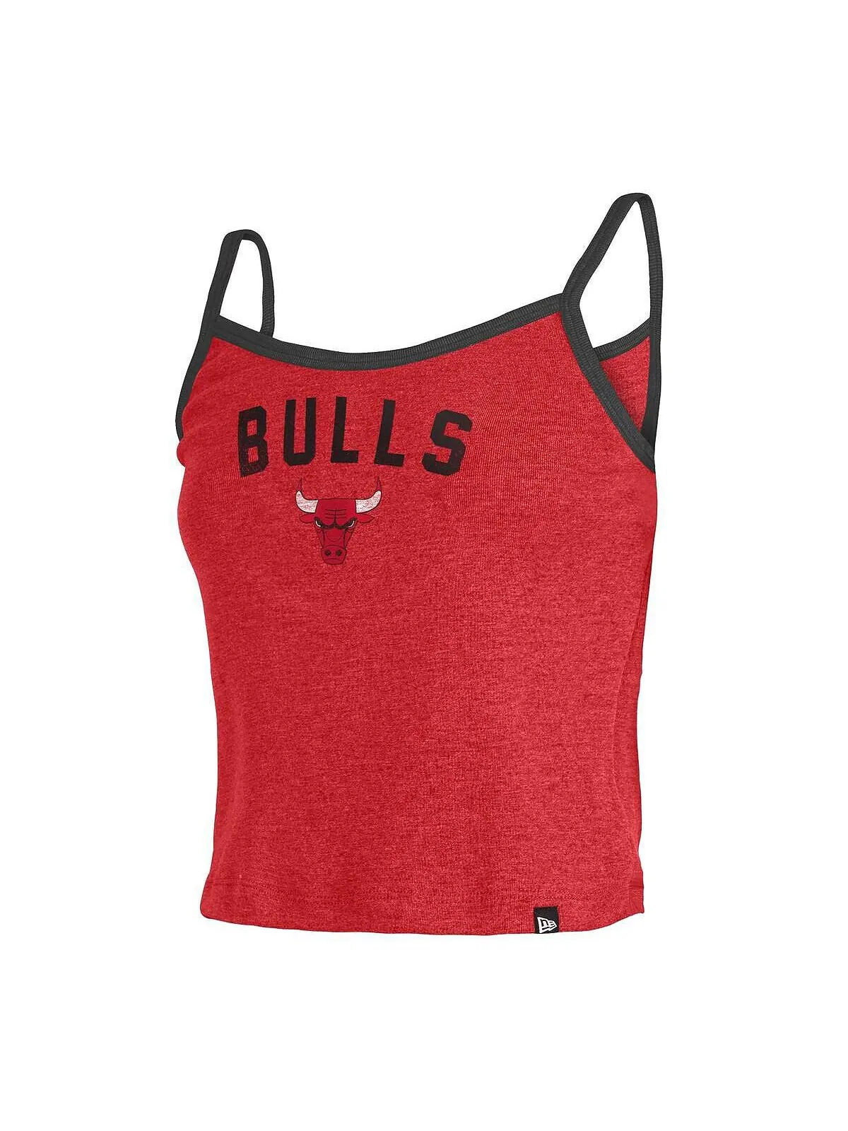 Женская майка Red Chicago Bulls на тонких бретелях New Era — изображение 2 из 2, красный
