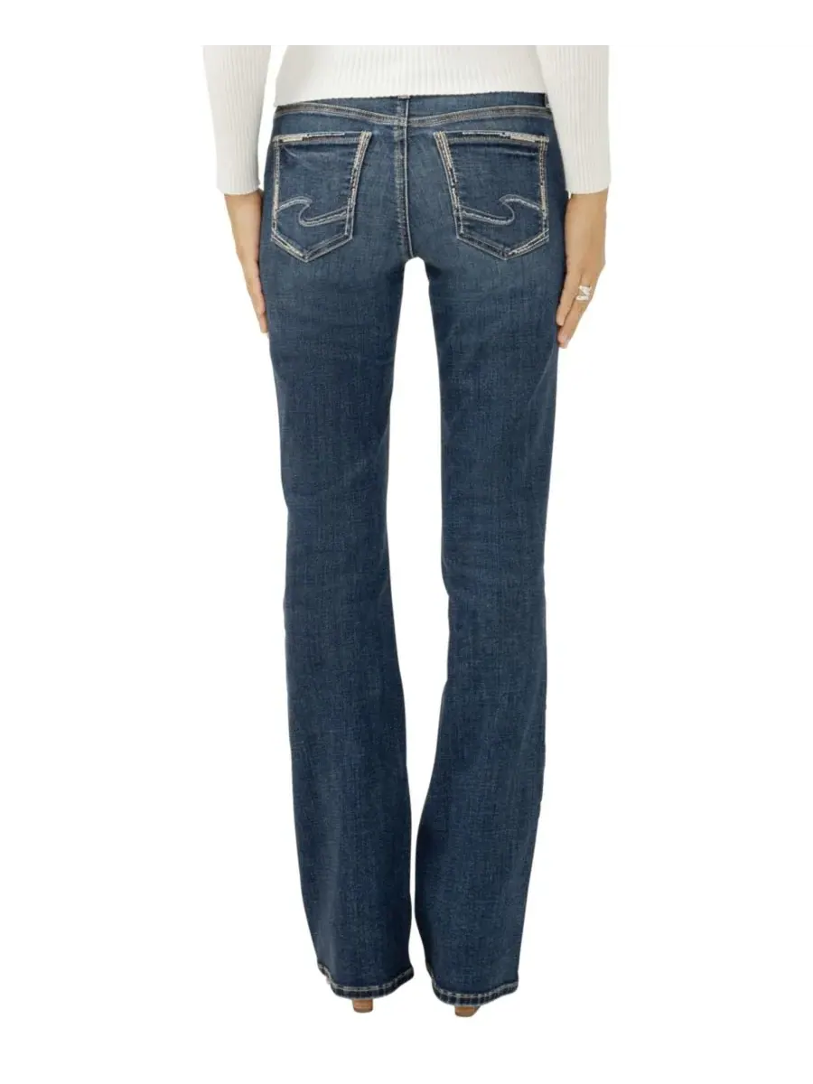 Женские джинсы Elyse с завышенной талией и расклешенными штанинами Silver Jeans Co., Atlantic Shores — изображение 4 из 4