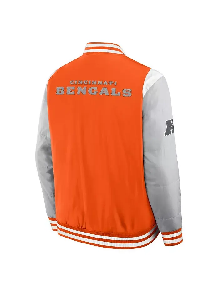Мужская и женская оранжевая куртка Cincinnati Bengals Elements Elite на молнии Fanatics — изображение 3 из 3