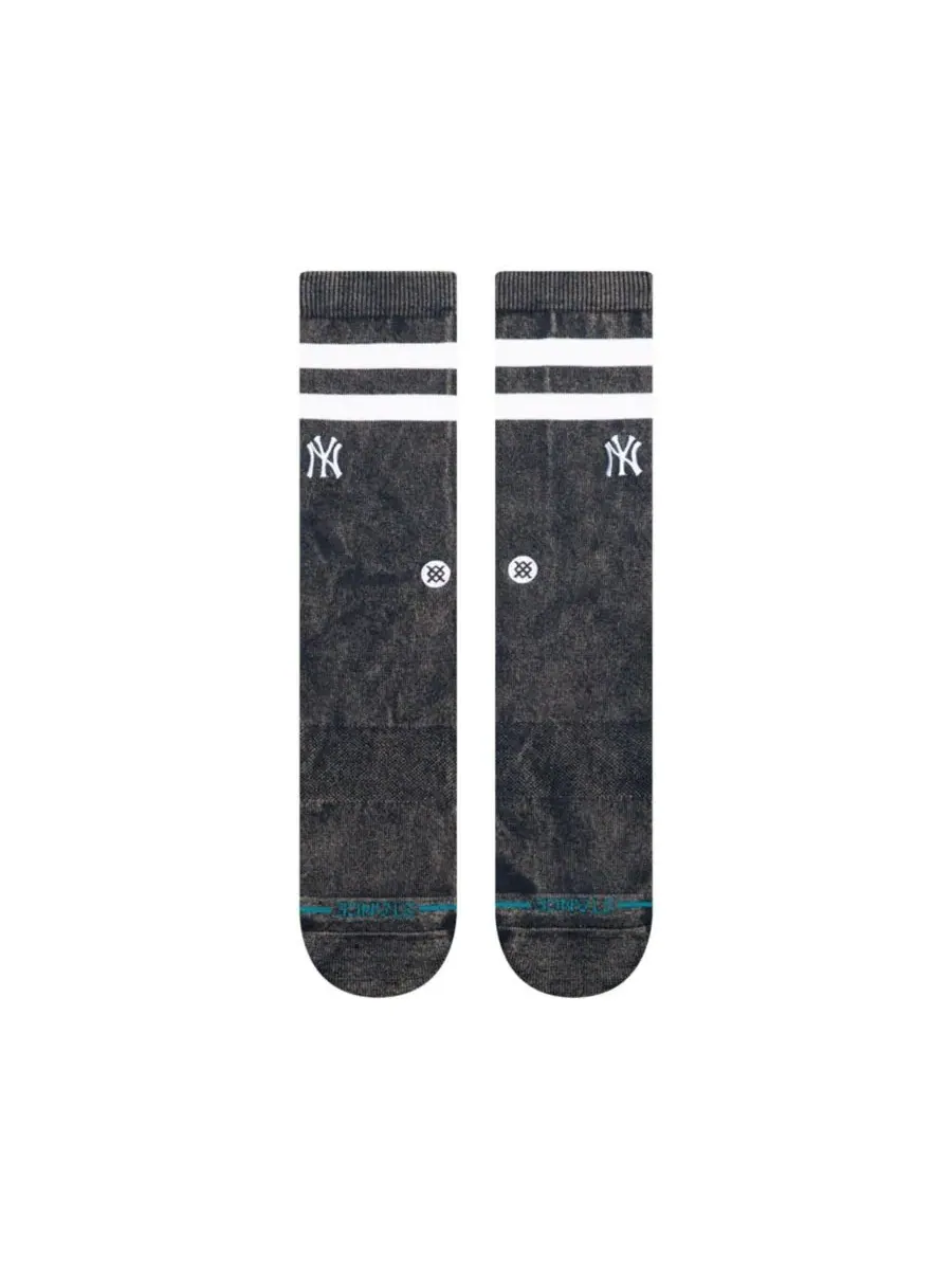 Носки спортивные с вышитым логотипом Нью-Йорк Янкиз Stance — изображение 2 из 2, темно-синий