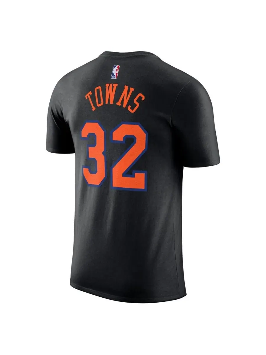 Футболка с принтом Karl-Anthony Towns Jordan — изображение 3 из 3, черный