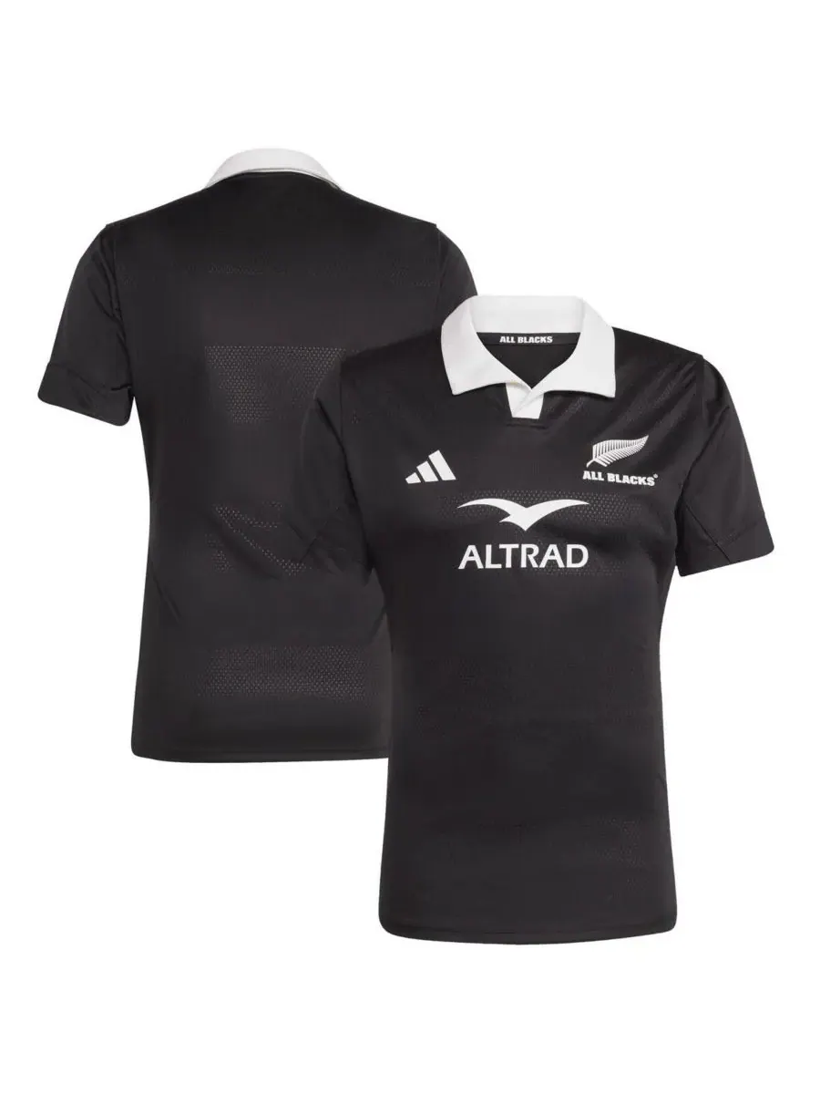 Adidas Мужская домашняя аутентичная футболка All Blacks сезона 2025/26