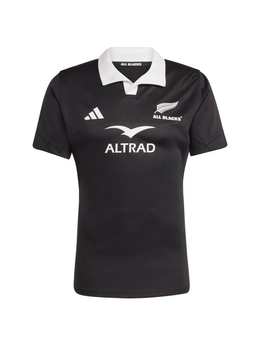 Adidas Мужская домашняя аутентичная футболка All Blacks сезона 2025/26 — изображение 2 из 5, черный
